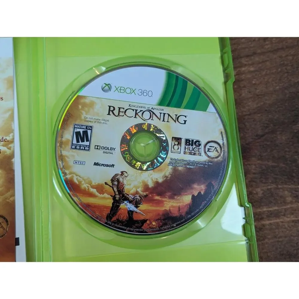 Kingdoms Of Amalur Reckoning Xbox 360 Japanese, complete, Good Condition‎